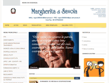 Tablet Screenshot of margheritadisavoia.na.it